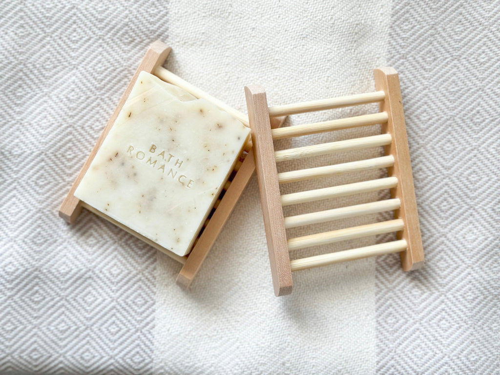 bamboo soap dish