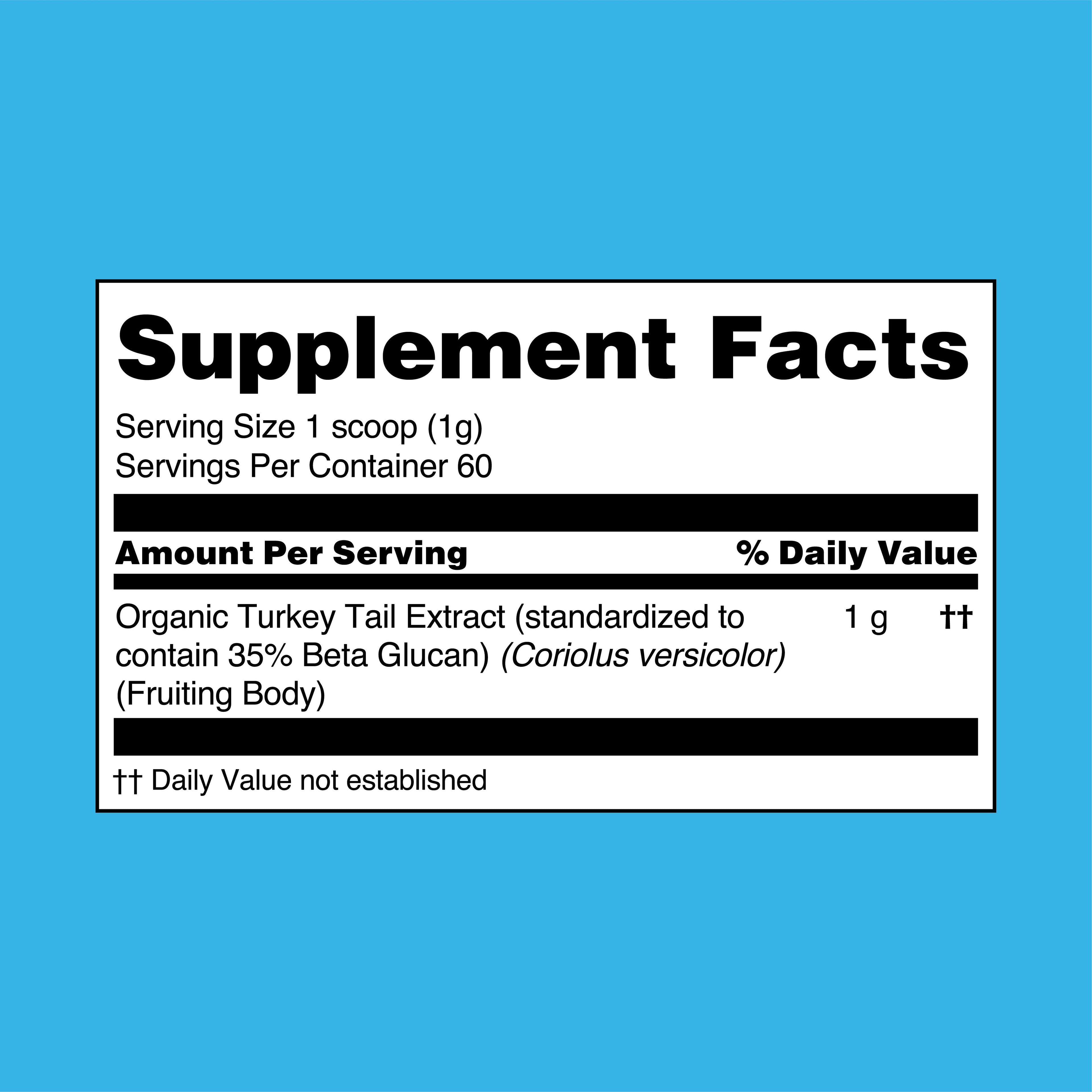 Turkey Tail Mushroom Extract Powder