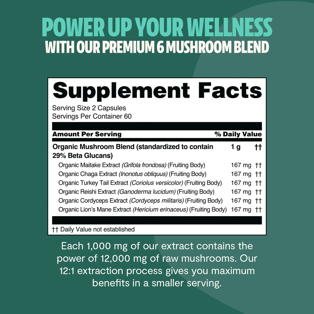 Ultimate Mushroom Complex Capsules